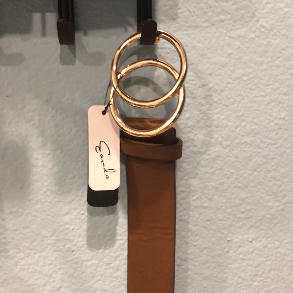 Brown Leather Belt